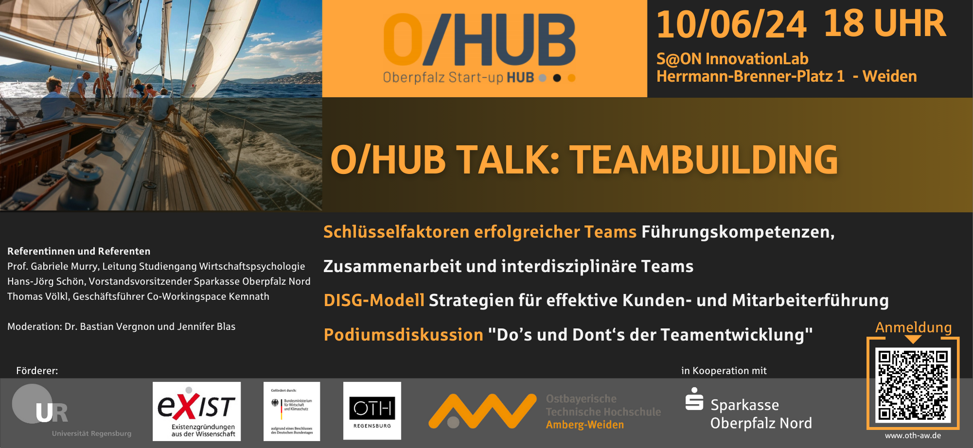 Flyer O/HUB Talk